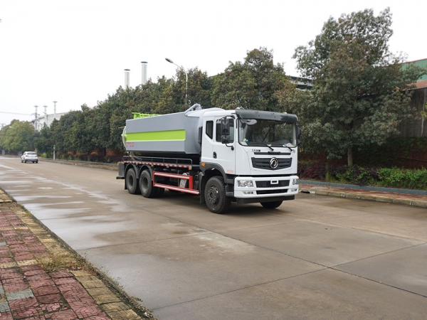 國六東風(fēng)華神T5清洗吸污車